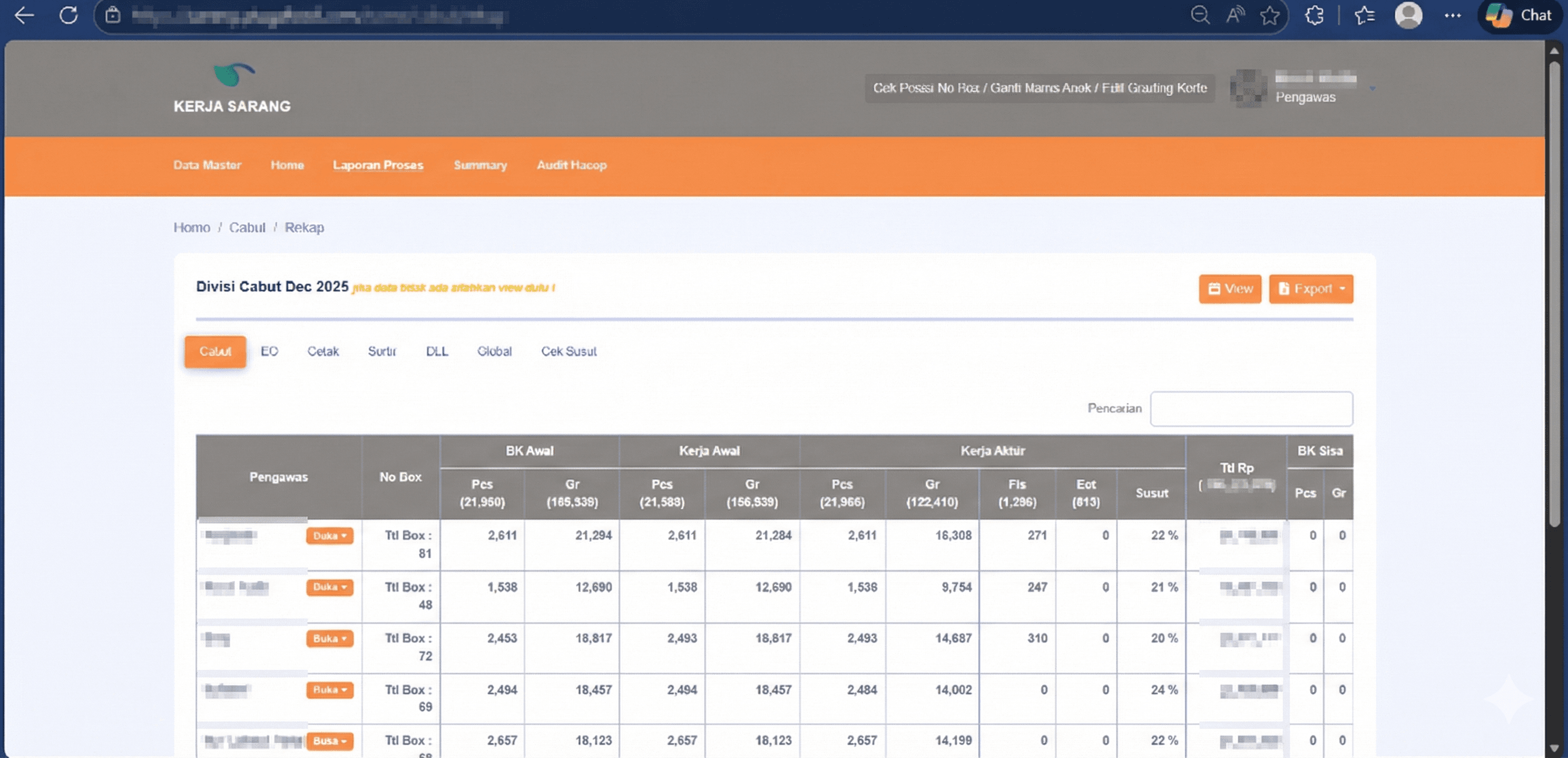 ERP Production System
